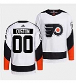 Men's Philadelphia Flyers Custom White 2022 Reverse Retro Stitched Jersey,baseball caps,new era cap wholesale,wholesale hats